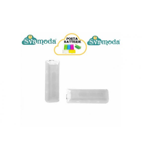 SVAMODA PORTA BATTERIE 18650 1 POSTO RIGIDO