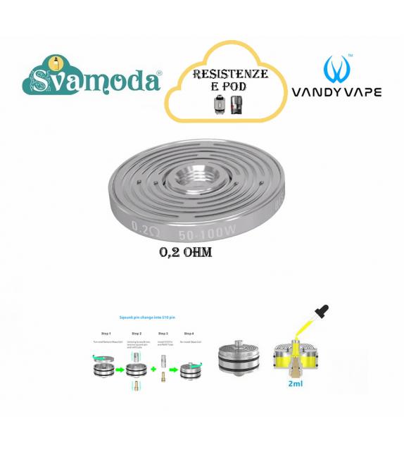VANDY VAPE MAZE RESISTENZA