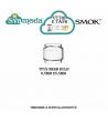 SMOK VETRO TFV9 MESH BULB 6,5ML 25,5MM