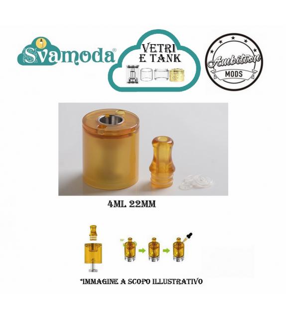 AMBITION MODS BELLCAP BISHOP MTL RTA 4ML 22MM