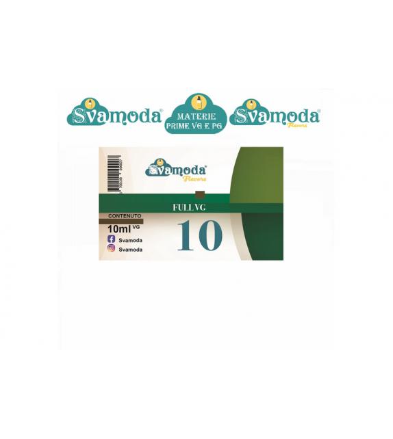 SVAMODA FLAVORS VG 10ML