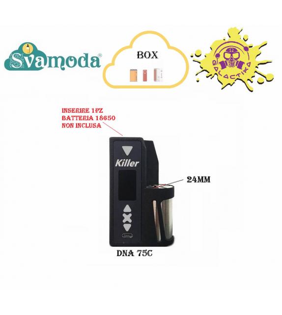 GALACTIKA MOD KATANA KILLER DNA 75C BOX