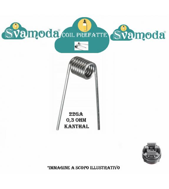 SVAMODA COIL PREFATTA KHANTAL A1 0,3 OHM