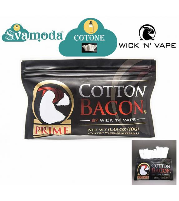 WICK 'N' VAPE COTTON BACON PRIME 10 GRAMMI