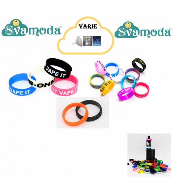 SVAMODA ANELLO IN SILICONE 22MM