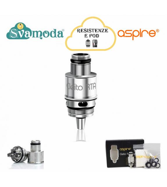 ASPIRE CLEITO RTA SYSTEM RESISTENZA RIGENERABILE