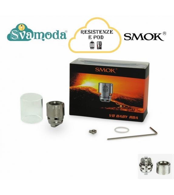 SMOK V8 BABY RBA RESISTENZA RIGENERABILE
