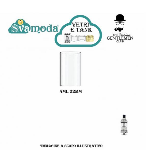 THE VAPING GENLEMEN CLUB VETRO MILLENNIUM 4ML 22MM