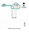 THE VAPING GENLEMEN CLUB VETRO MILLENNIUM 4ML 22MM