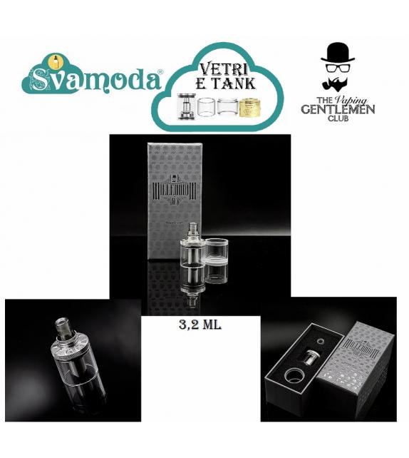 THE VAPING GENTLEMEN CLUB TANK NANO KIT PER MILLENNIUM GC 3,2ML 22MM