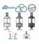 AMBITION MODS BI2HOP MTL RTA 22 MTL BY TVGC ATOMIZZATORE RIGENERABILE