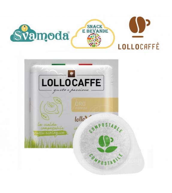 LOLLO CAFFE' MISCELA ORO CIALDA 150PZ