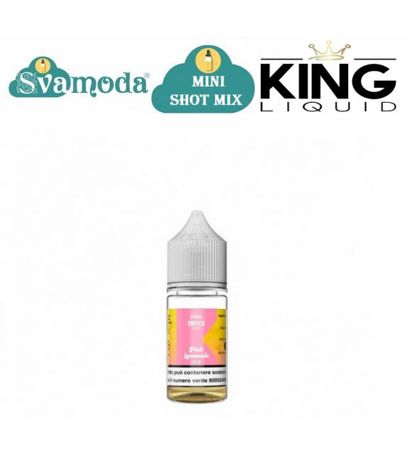 KING LIQUID SWITCH BAR PINK LEMONADE ICE MINI SHOT MIX 10ML