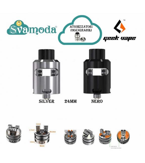 GEEK VAPE TSUNAMI 24 BF RDA ATOMIZZATORE RIGENERABILE
