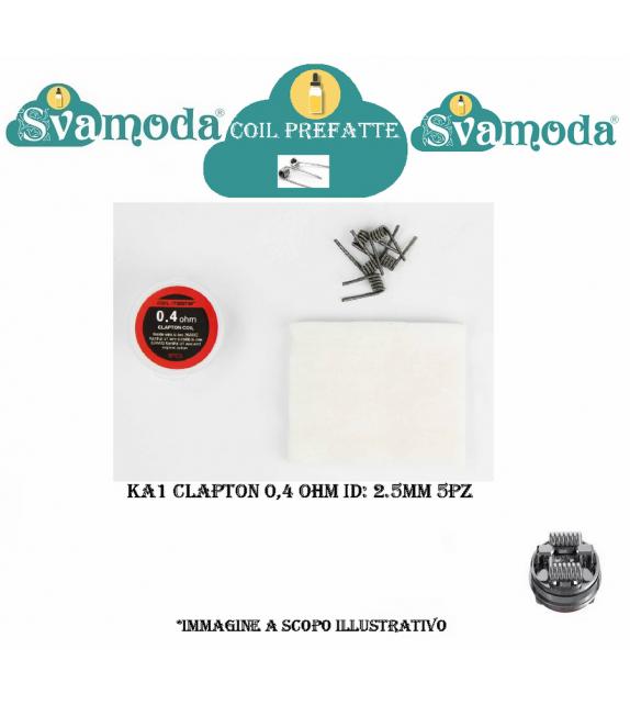 SVAMODA COIL PREFATTA KA1 CLAPTON 0,4 OHM