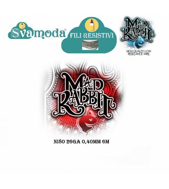 MAD RABBIT FILO RESISTIVO NICHROME80 26GA 0,40MM