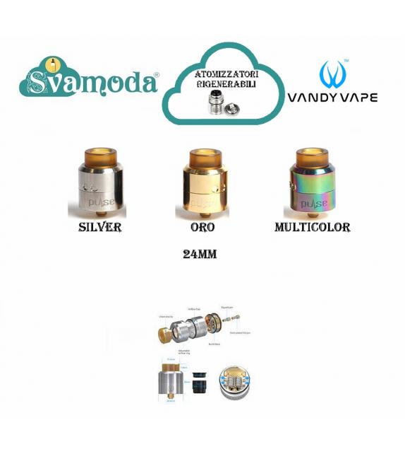 VANDY VAPE PULSE 24 BF RDA ATOMIZZATORE RIGENERABILE