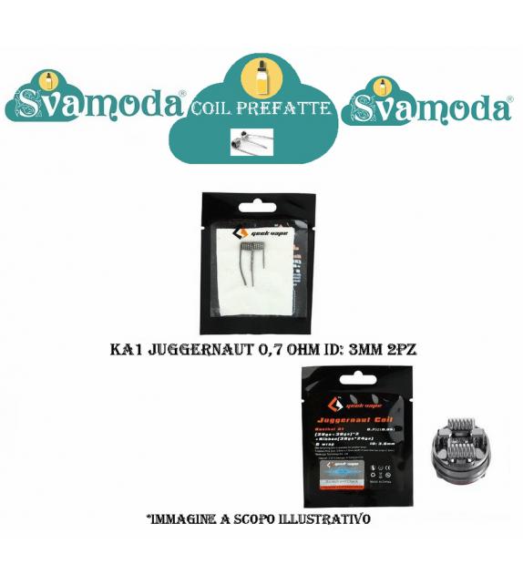 SVAMODA COIL PREFATTA KA1 JUGGERNAUT 0,7 OHM