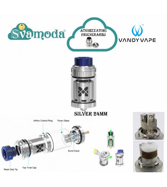 VANDY VAPE MESH 24 RTA ATOMIZZATORE RIGENERABILE