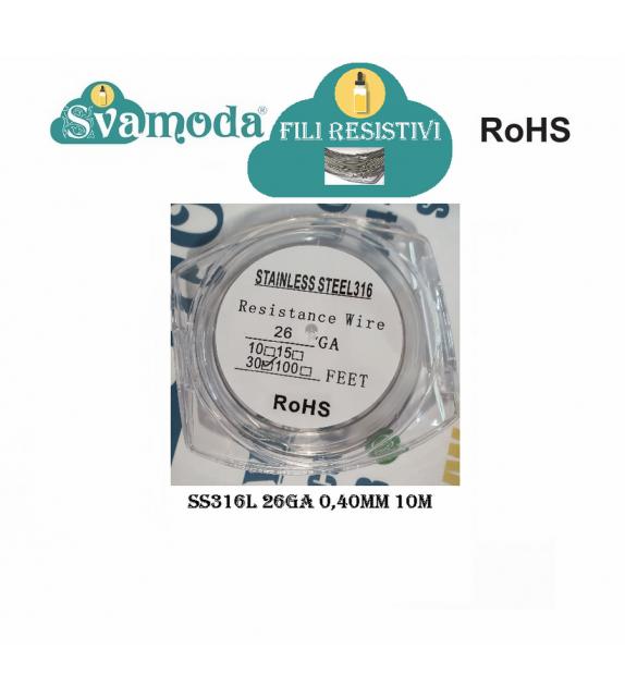 ROHS FILO RESISTIVO SS316L 26GA 0,40MM