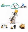 ADVKEN MANTA 24 MTL RTA ATOMIZZATORE RIGENERABILE