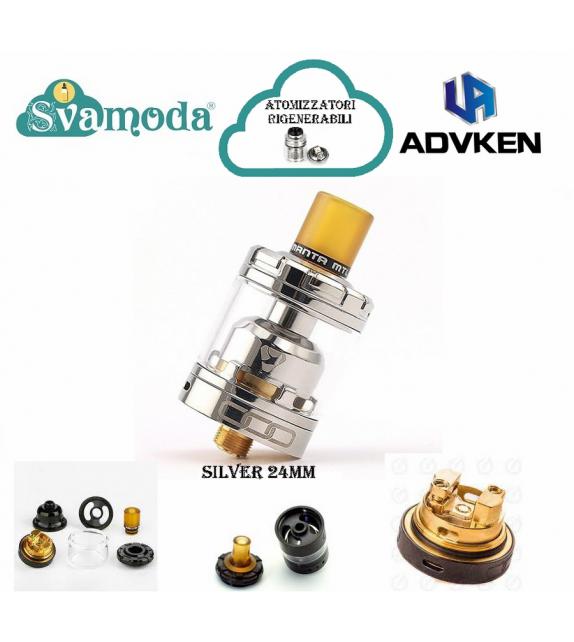 ADVKEN MANTA 24 MTL RTA ATOMIZZATORE RIGENERABILE