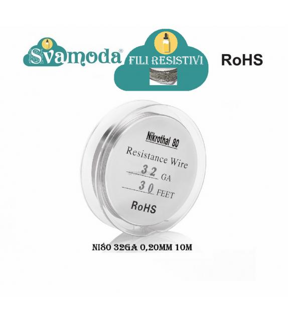 ROHS FILO RESISTIVO NIKROTHAL80 32GA 0,20MM
