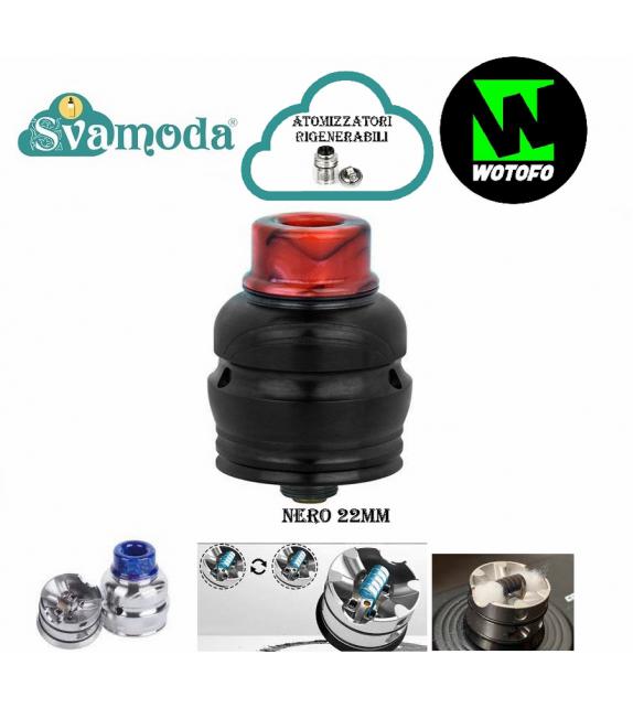 WOTOFO ELDER DRAGON 22 RDA ATOMIZZATORE RIGENERABILE