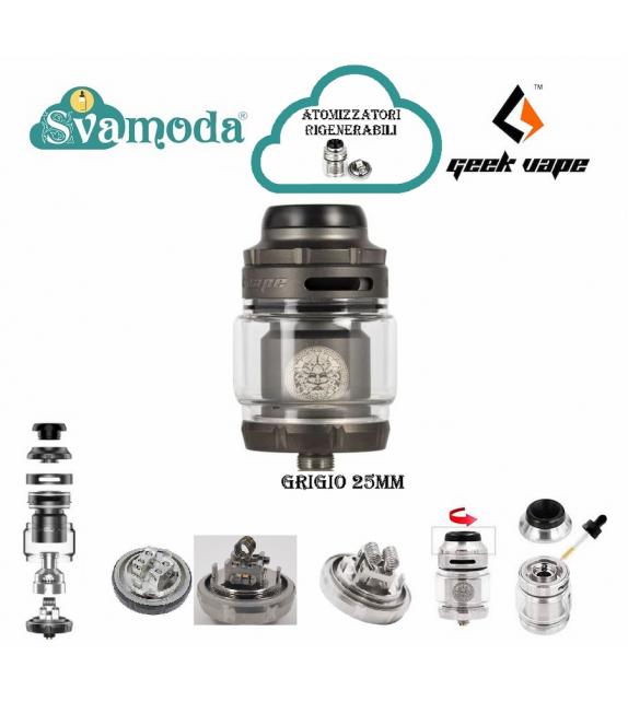 GEEK VAPE ZEUS X 25 RTA ATOMIZZATORE RIGENERABILE