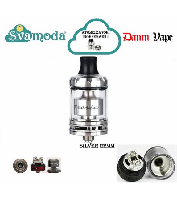DAMN VAPE FRESIA 22 MTL RTA ATOMIZZATORE RIGENERABILE