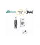 KIWI VAPOR KIWI POD SOFT BLACK (3Pz)