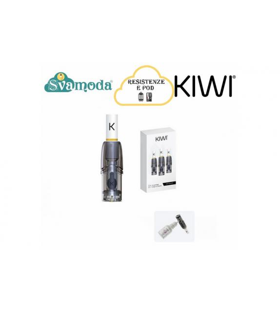 KIWI VAPOR KIWI POD SOFT BLACK (3Pz)