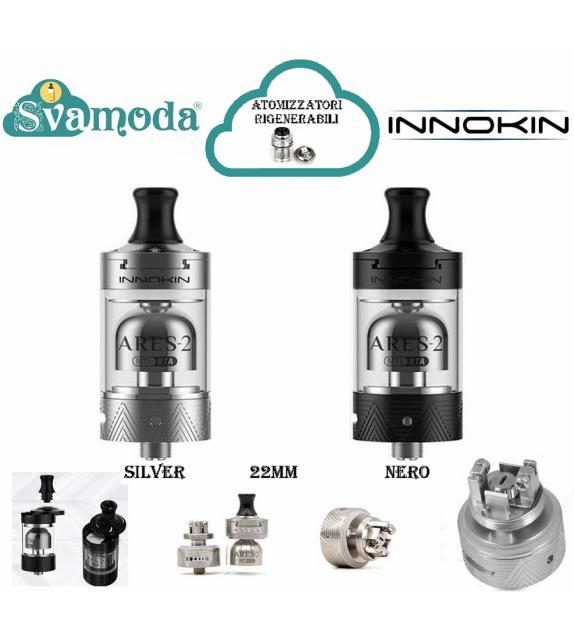 INNOKIN ARES 2 22 MTL RTA ATOMIZZATORE RIGENERABILE