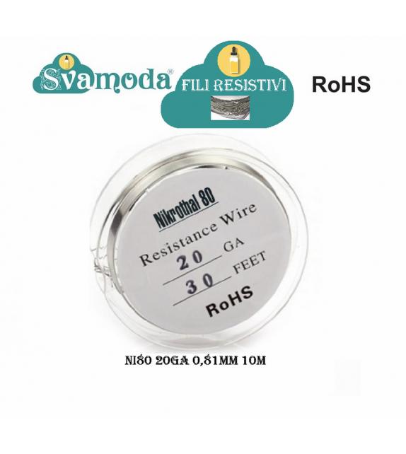 ROHS FILO RESISTIVO NIKROTHAL80 20GA 0,81MM