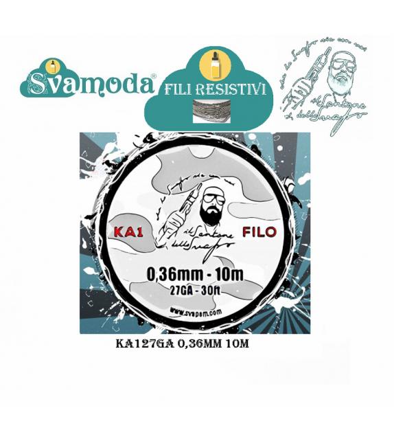 IL SANTONE DELLO SVAPO FILO RESISTIVO KANTHAL 27GA 0,36MM