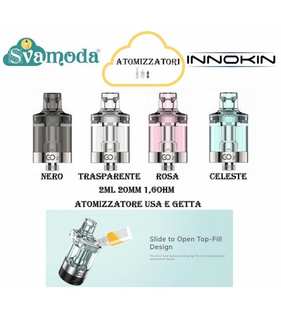 INNOKIN GO Z ATOMIZZATORE USA E GETTA