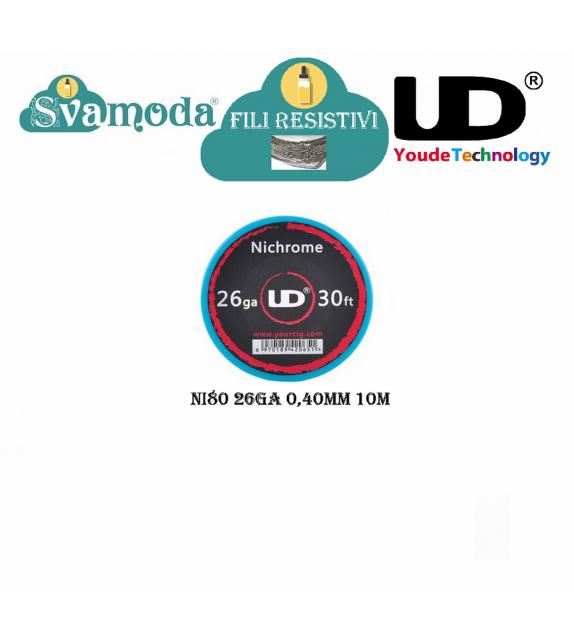 UD YOUDE TECHNOLOGY FILO RESISTIVO NI80 26GA 0,40MM