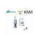 KIWI VAPOR KIWI POD CLEAR WHITE (3Pz)