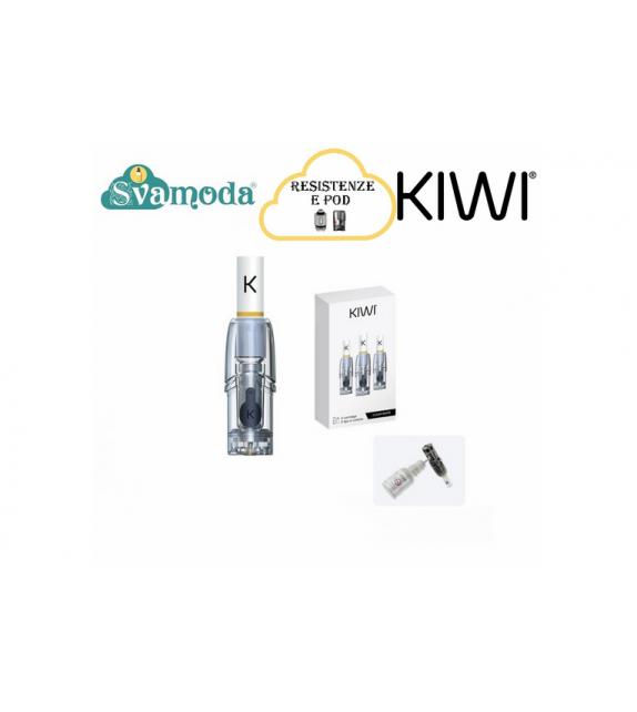 KIWI VAPOR KIWI POD CLEAR WHITE (3Pz)