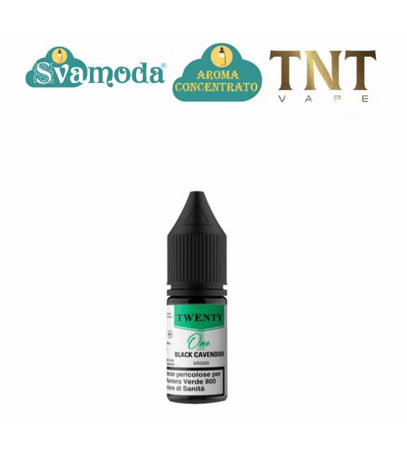 TNT VAPE TWENTY ONE BLACK CAVENDISH AROMA CONCENTRATO 10ML